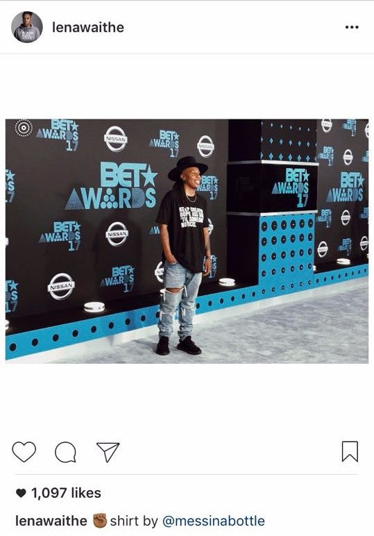 WHAT'S YOUR MESS-AGE? {LENA WAITHE}