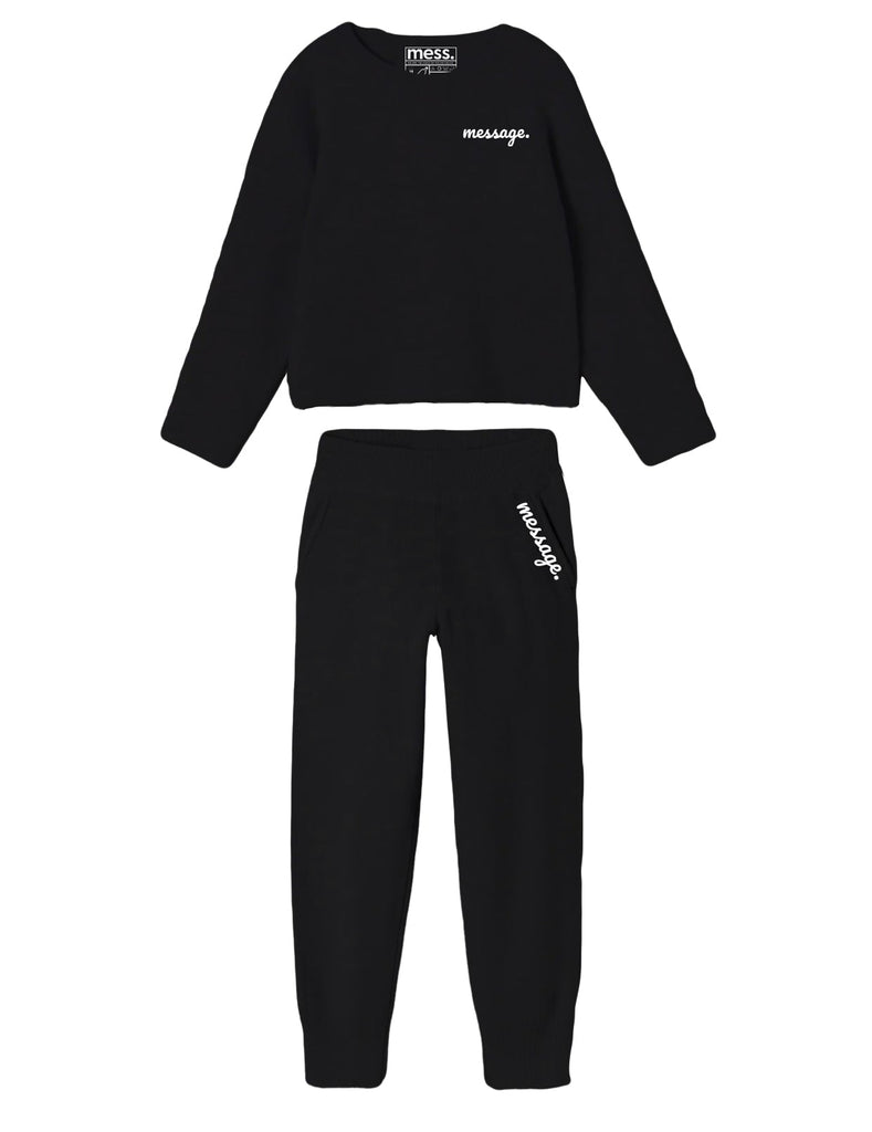 MESSage Sweatersuit Set- SALE
