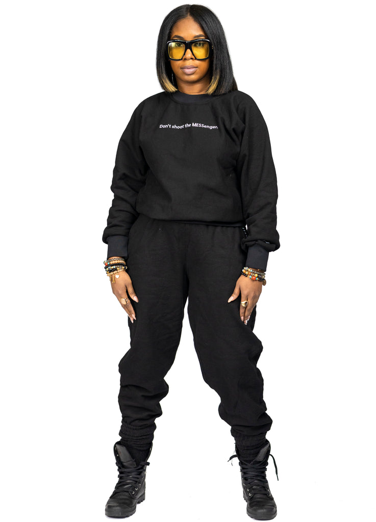 Don't Shoot the MESSenger Sweatsuit Set