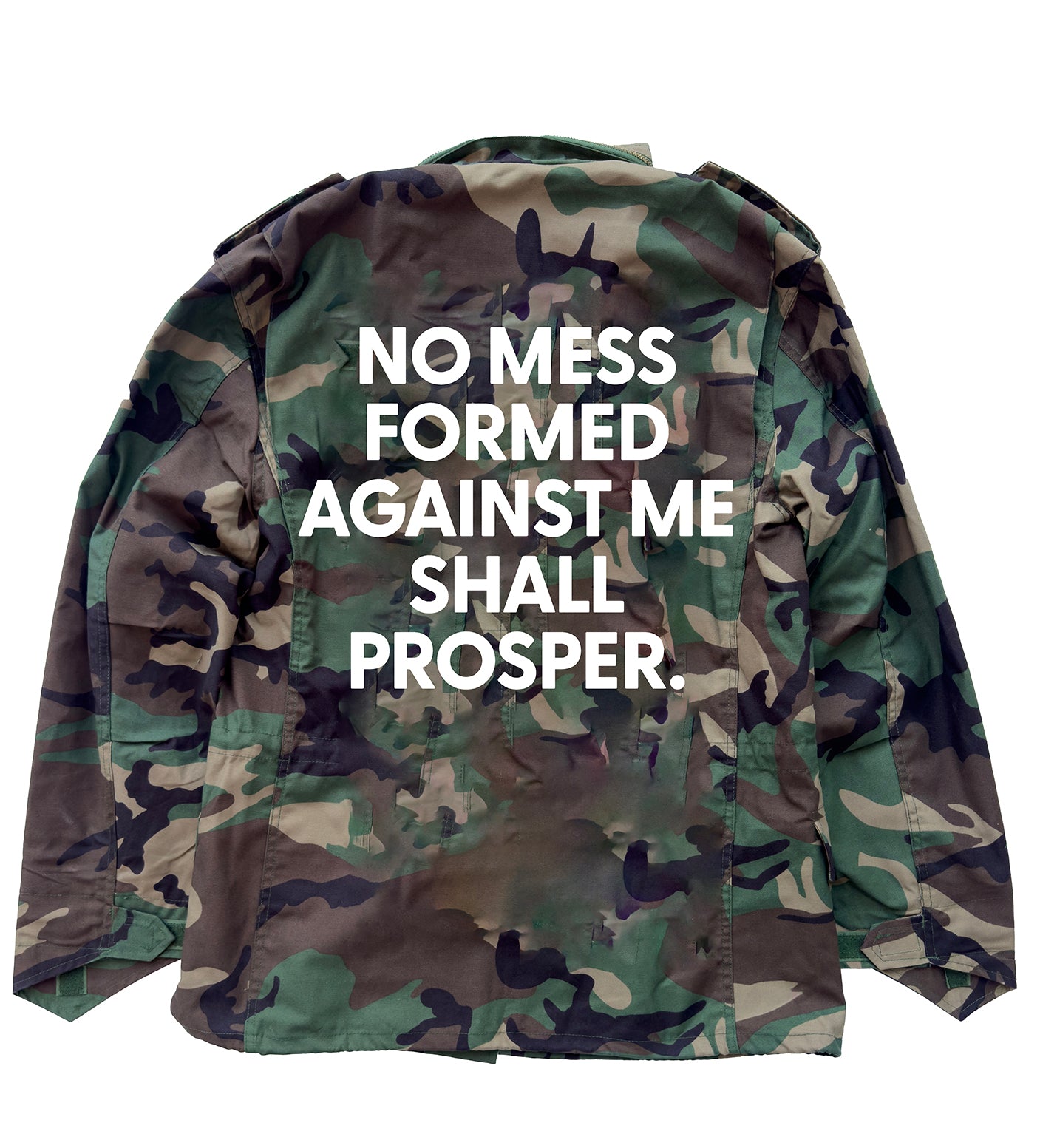 No MESS Formed Against Me Army Jacket – MESS in a Bottle