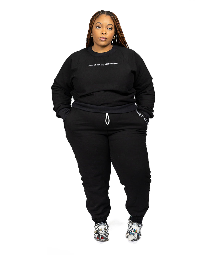 Don't Shoot the MESSenger Sweatsuit Set