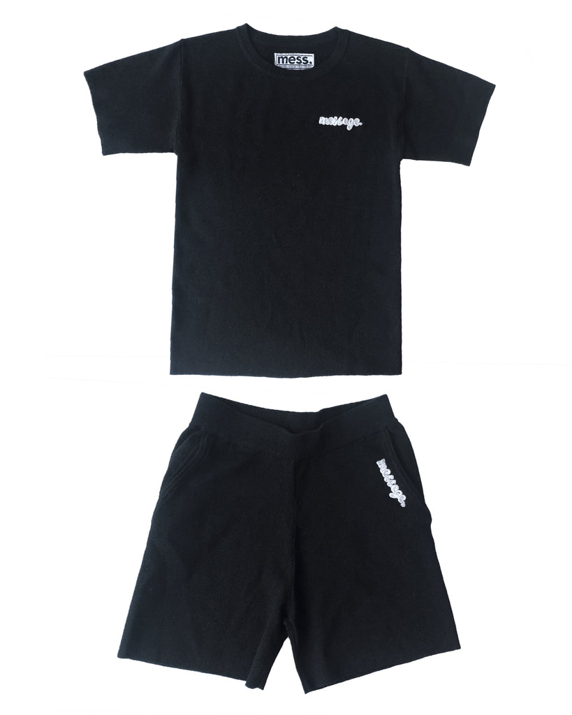 MESSage Sweater Short Set
